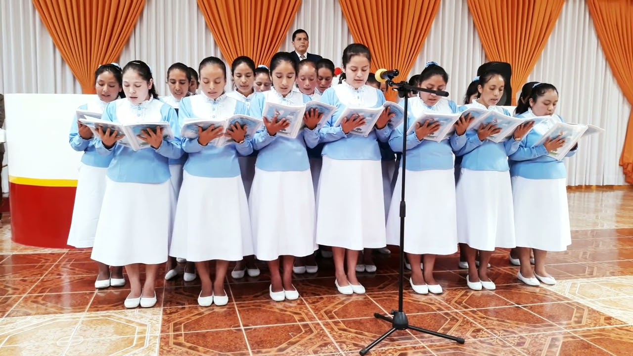 coro de HERMANAS JÓVENES de la IPC chota. .cuando allá se pasa lista
