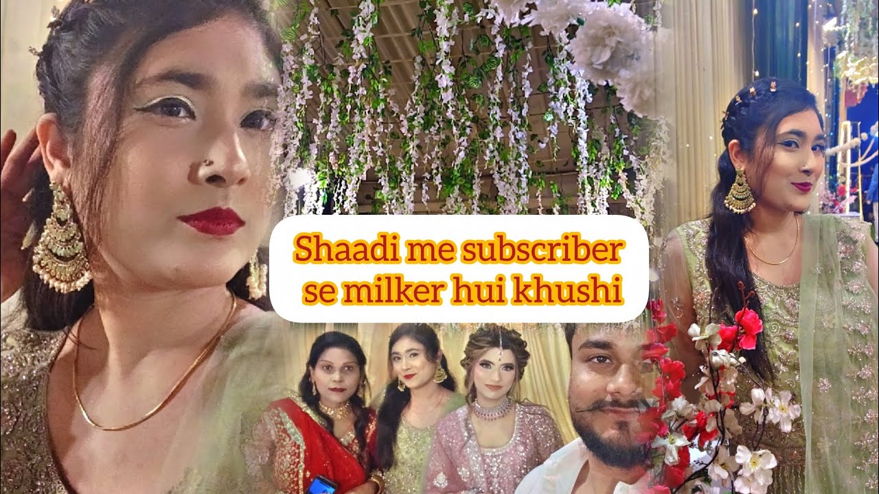 Walime me mili subscriber se #walima #subscribers #meetup #weddingvlog #vlogsbyzoya #bride #vlogs 