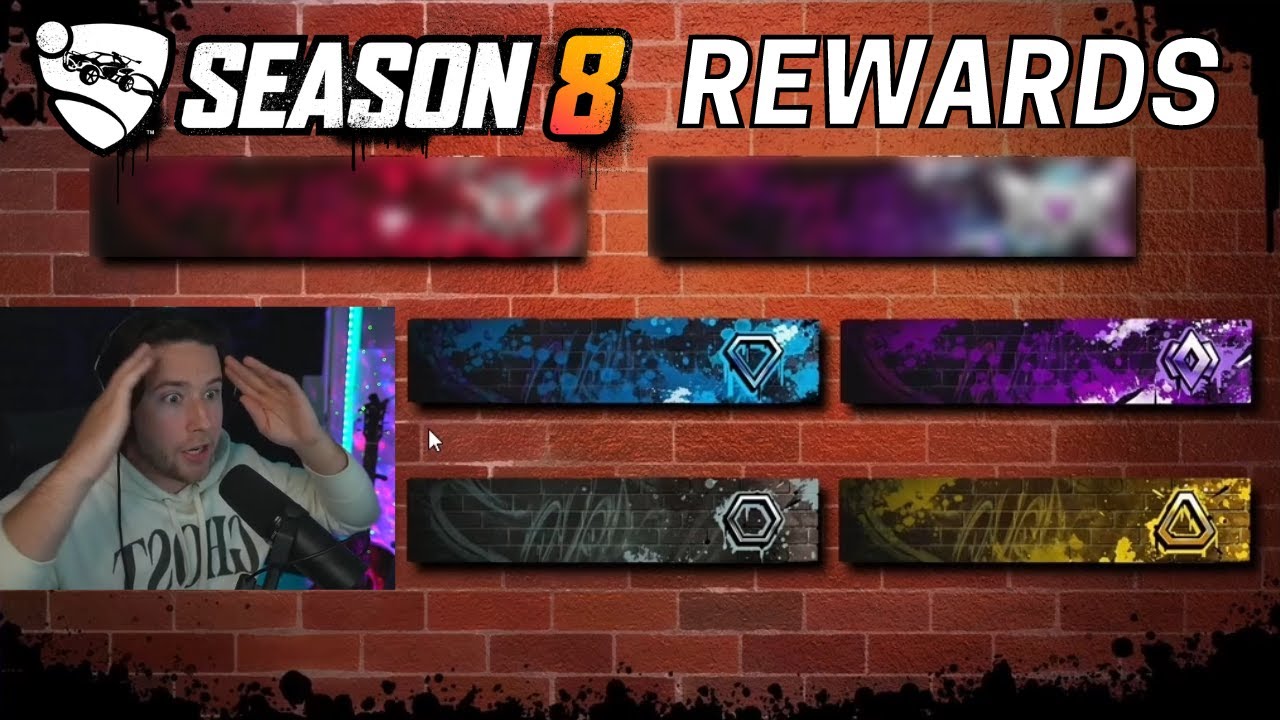 *NEW* Rocket League Season 8 Ranked Rewards!