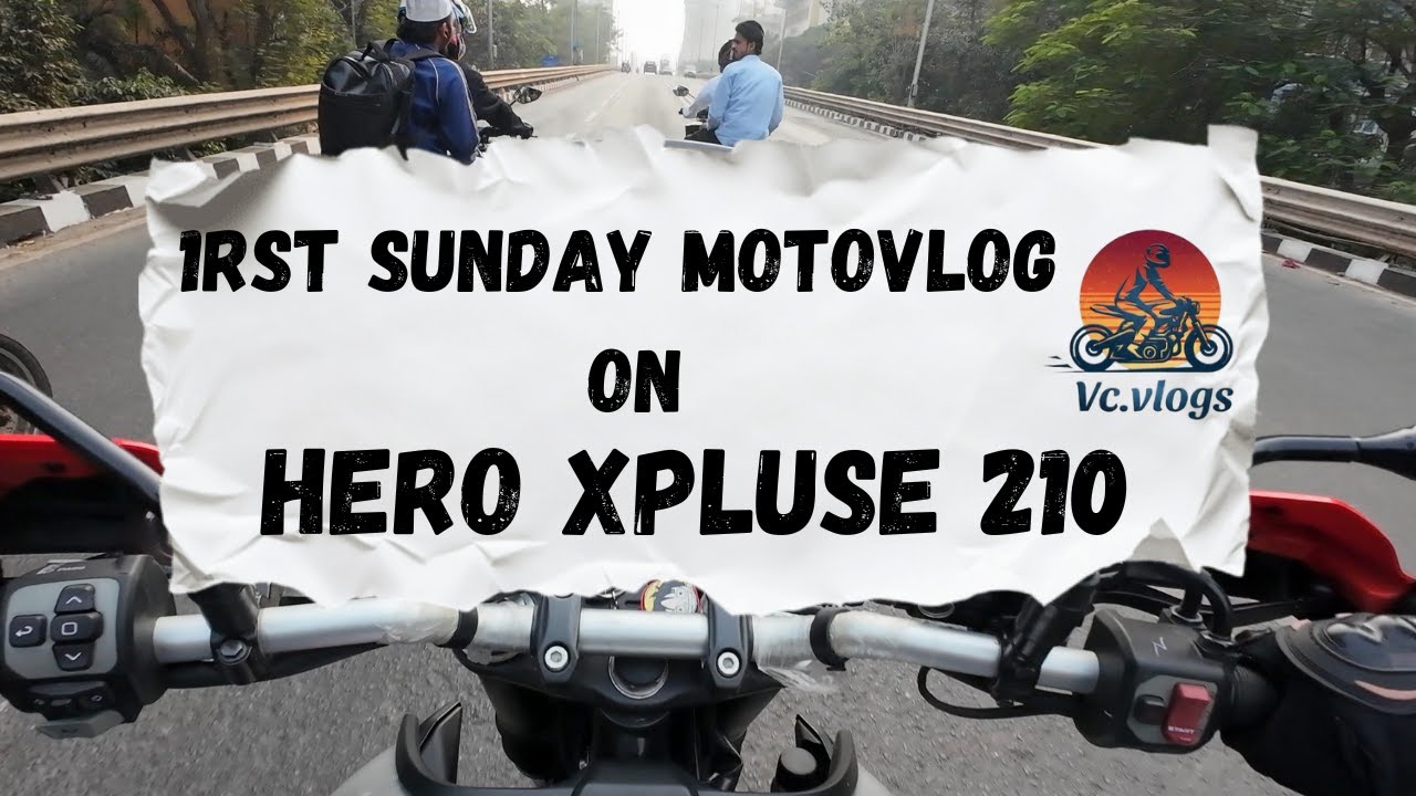 Sunday Therapy on XPulse 210 🏍️ | Evening MotoVlog #2