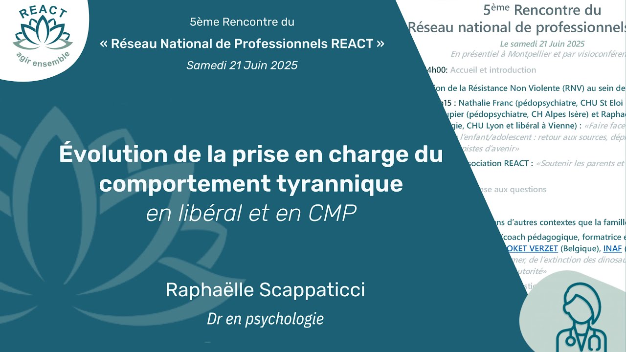 Évolution de la prise en charge du comportement tyrannique en libéral et en CMP