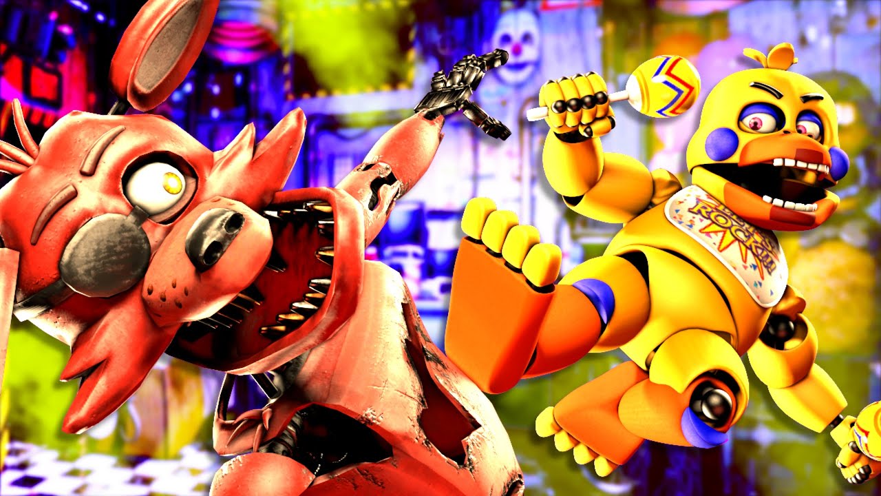 [SFM FNaF] Rockstars REVENGE vs FNaF AR