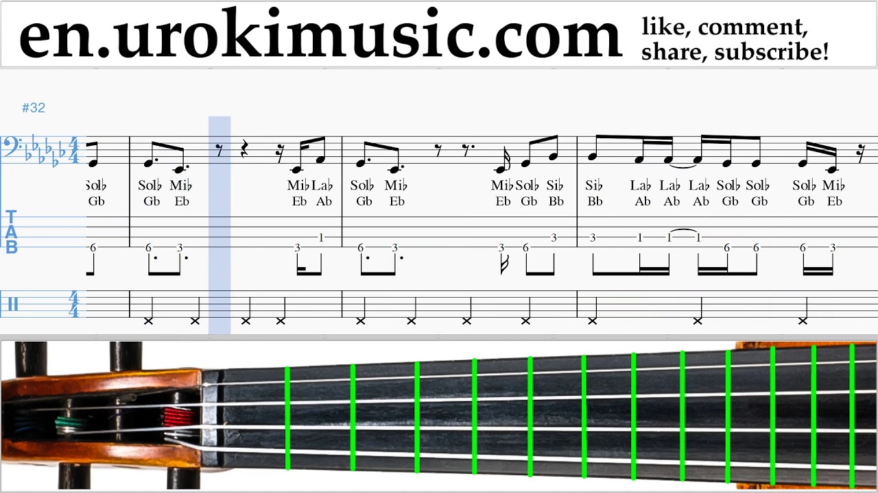 How to Play Cello Demi Lovato - Tell Me You Love Me Tabs Part#2 um-i352