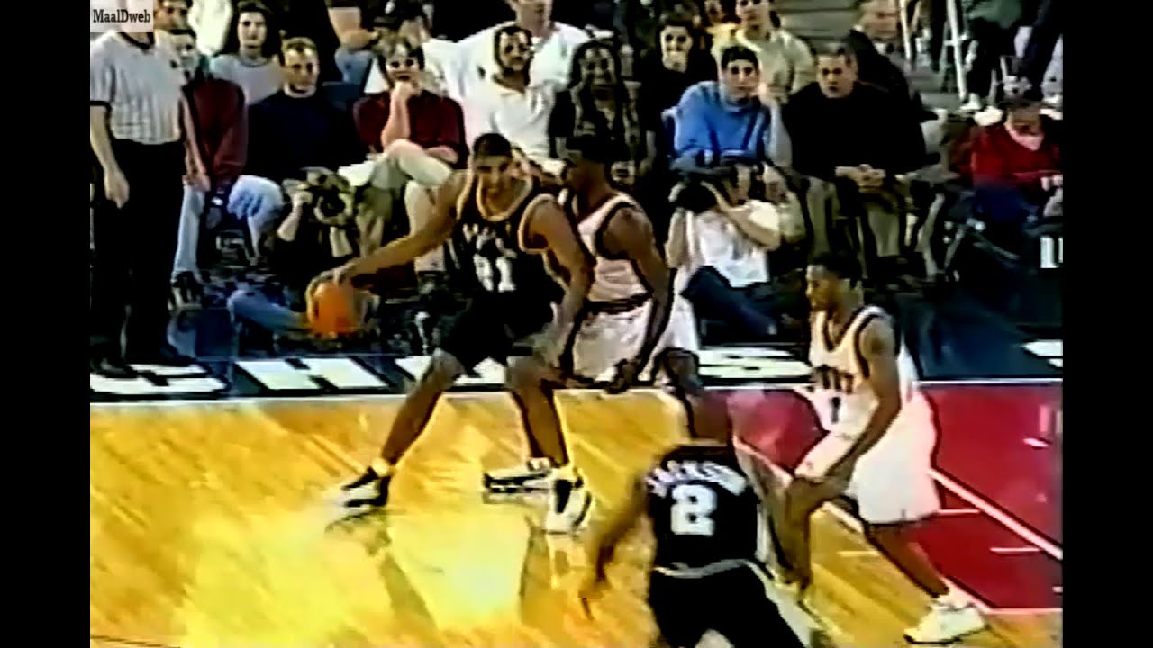 PF Battle - Tim Duncan Takes On Antonio McDyess In Denver! 1999