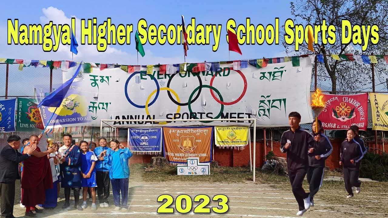 Annual - Sports Day of Namgyal Higher Secondary School 🇳🇵25 November 2023 #sportsday2023 #sports