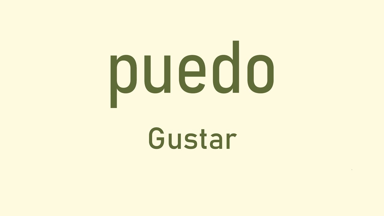 Ισπανικά Puedo - Me Gusta