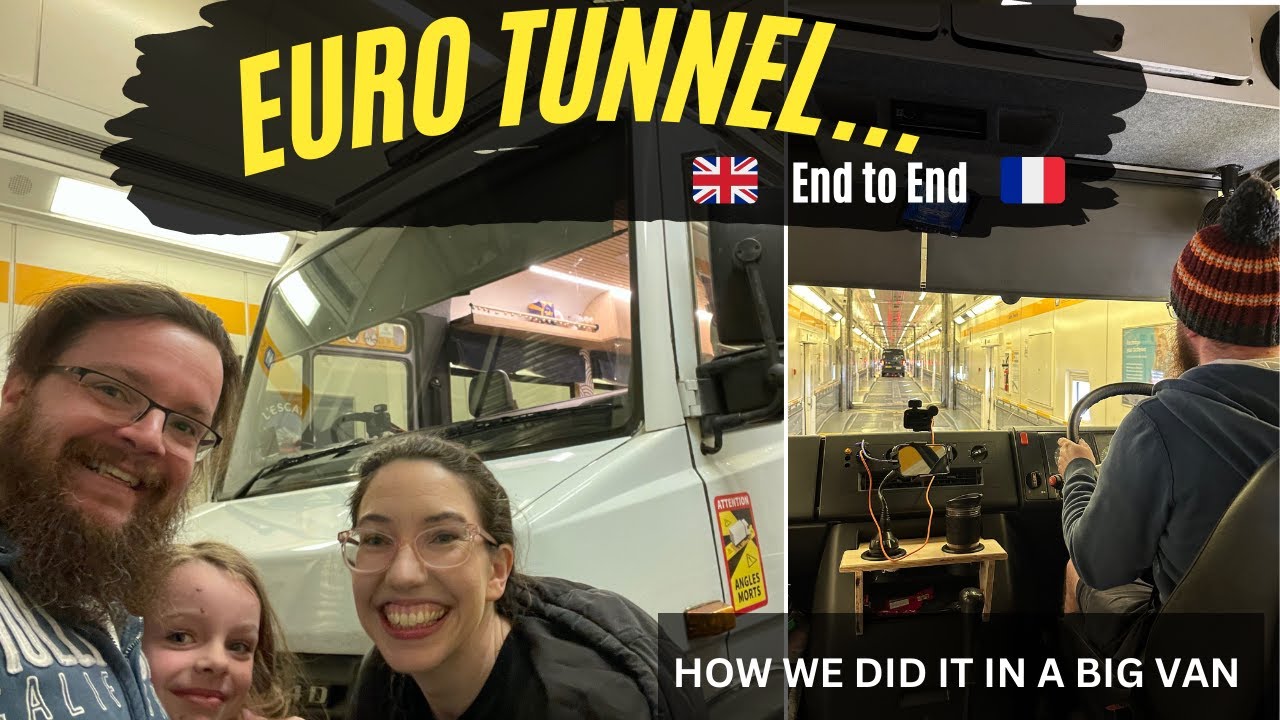 Euro Tunnel In A Van: How The Drive Through To France Works