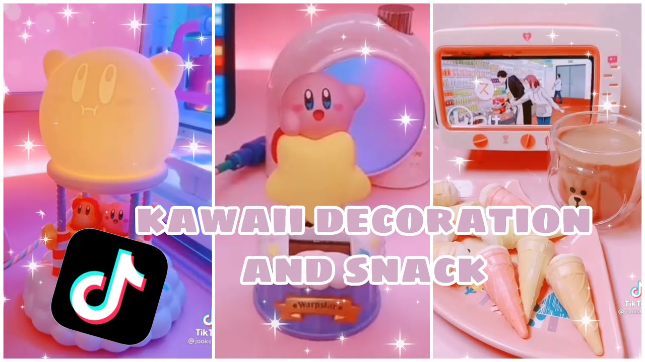 kawaii decoration and snack tiktok compilation