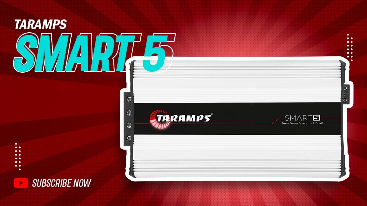 Taramps Smart 5  - 5000 Watts RMS Automotive Amplifier | Taramps