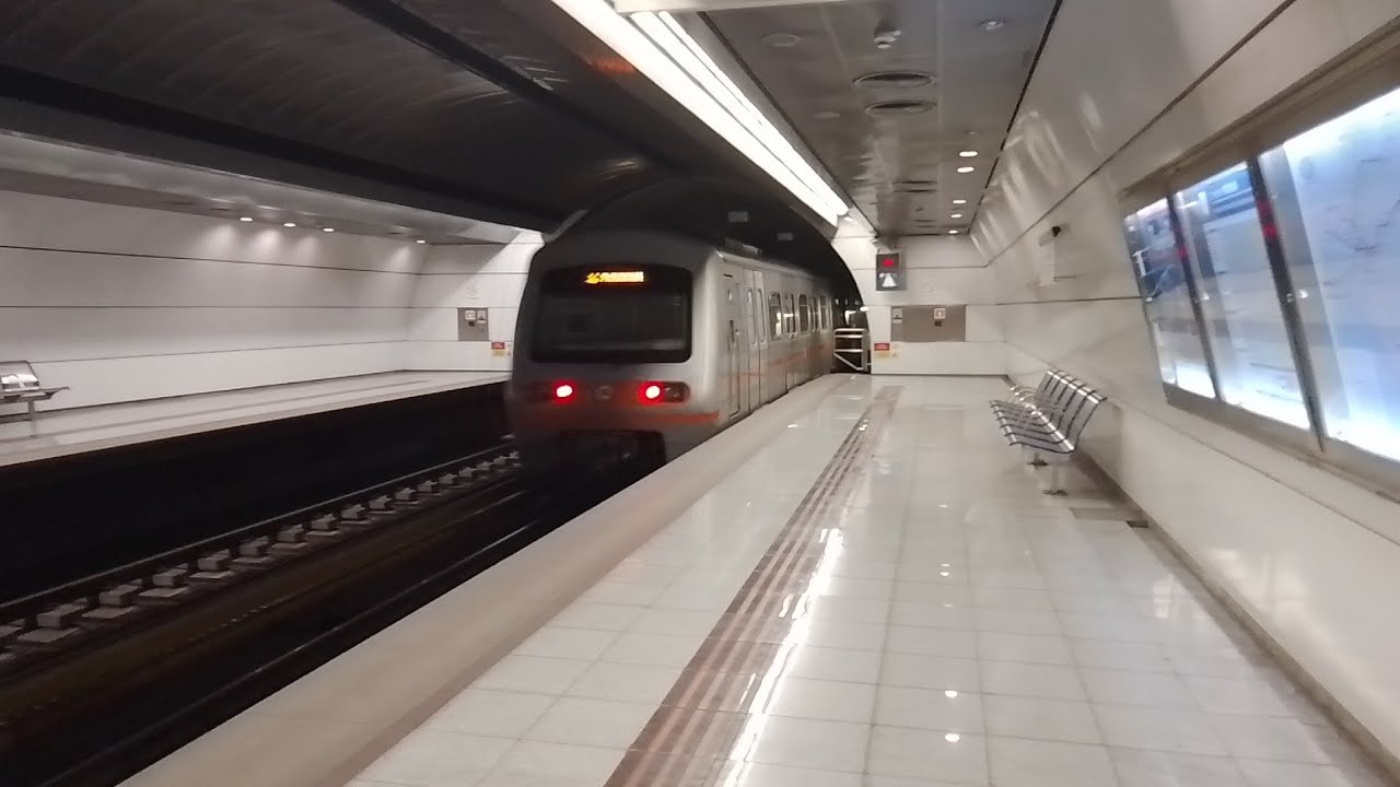 Athens Metro: Διαδρομή με το μέτρο από Δημ.θέατρο μέχρι Νίκαια μαζί με των @PublicTransportGreece 