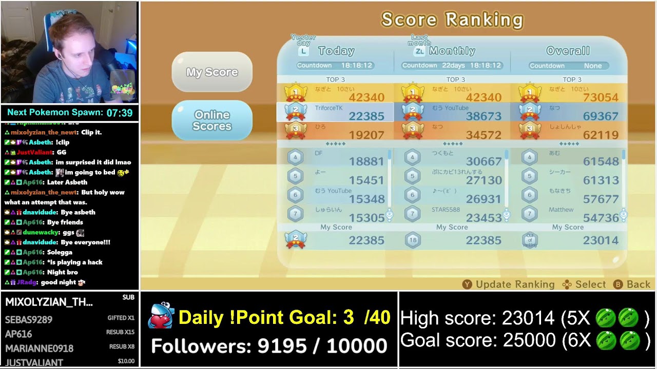 [アメリカ人スイカ] Suika Game High Score attempts to beat 23014!