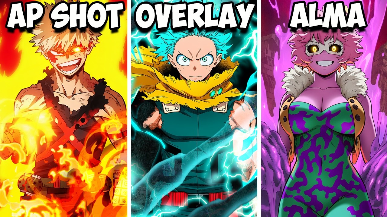 ALL 20 Class 1-A Ultimate Moves EXPLAINED! (My Hero Academia)