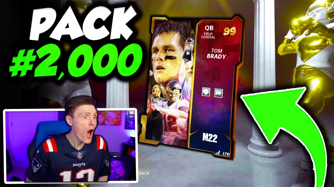 Opening Packs until I get Career Tribute Tom Brady... - Madden 22 Ultimate Team