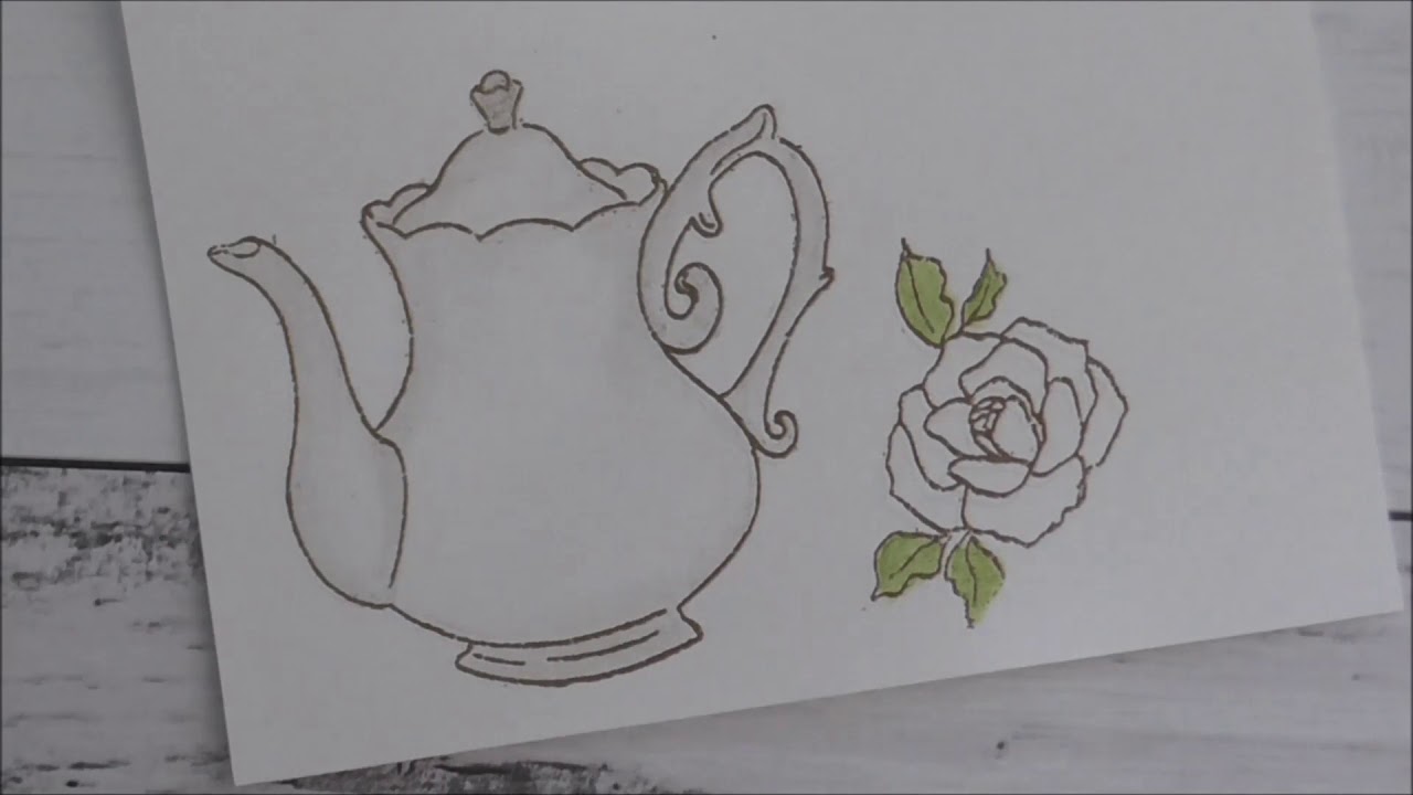 Stampin Up Tea Together Card