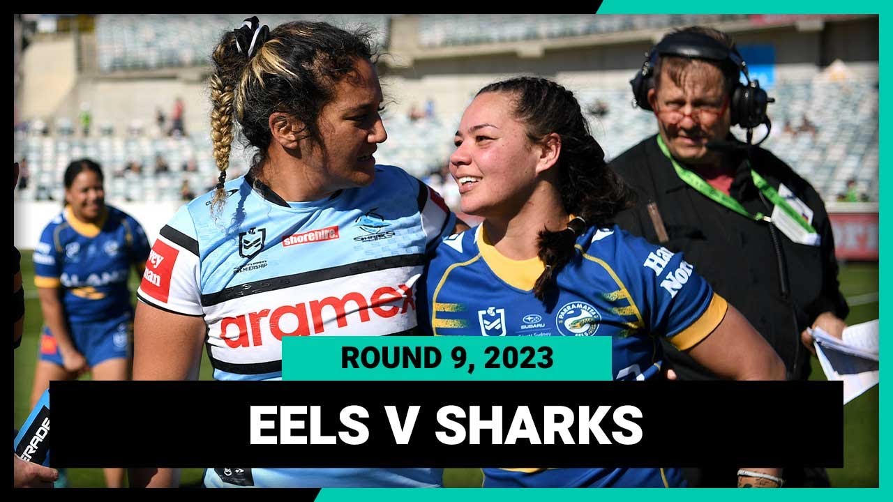 Parramatta Eels v Cronulla-Sutherland Sharks | NRLW 2023 Round 9 | Full Match Replay