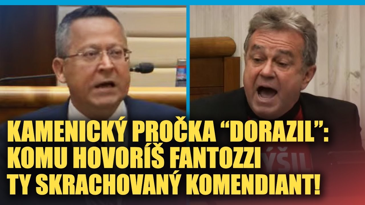 Kamenick&yacute; Pročkovi a Matovičovcom UKONČIL kari&eacute;ru: Ty skrachovan&yacute; komediant
