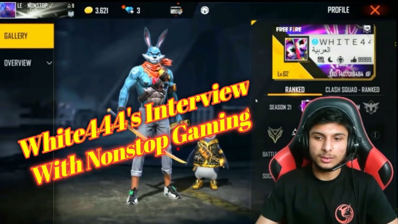 White444 Interview With Nonstop Gaming| White444 Is Not Hacker|Is White444 Scripter|Mr Raj Gaming