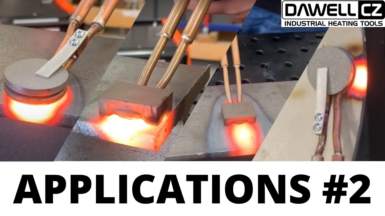 Mobile 10kW induction heater | DAWELL DHI-120F | Applications #2