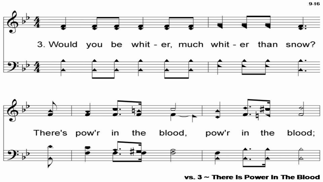 There Is Power In The Blood - A Cappella Hymn