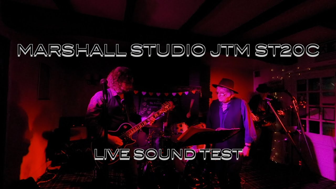 Marshall Studio JTM ST20C - Live Sound Test