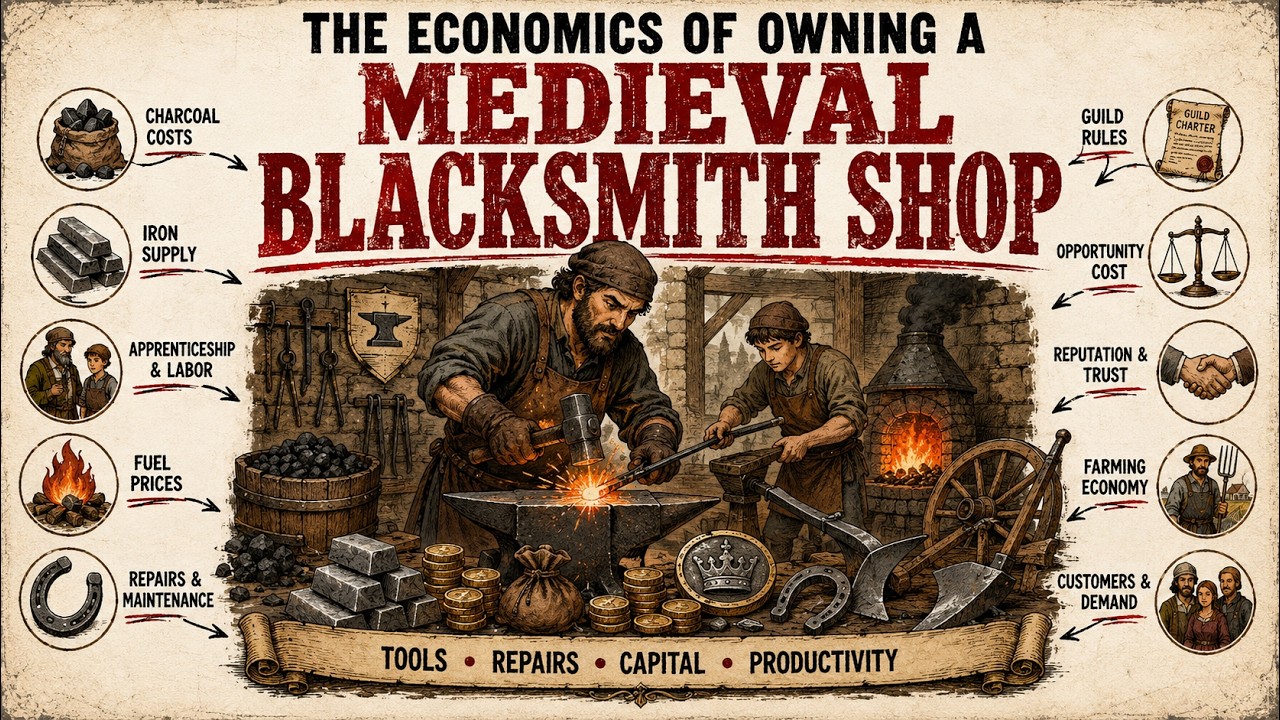 The Economics of Owning a Medieval Blacksmith Shop