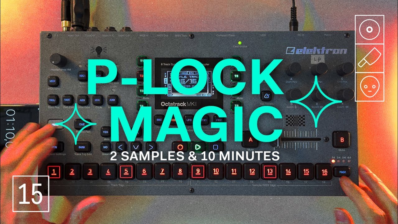 Making music in one take - 10 minutes raw & uncut - Octatrack