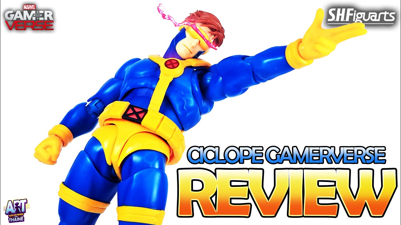QUE DECEPÇÃO! Ciclope SH Figuarts Marvel Gamerverse Action Figure Review