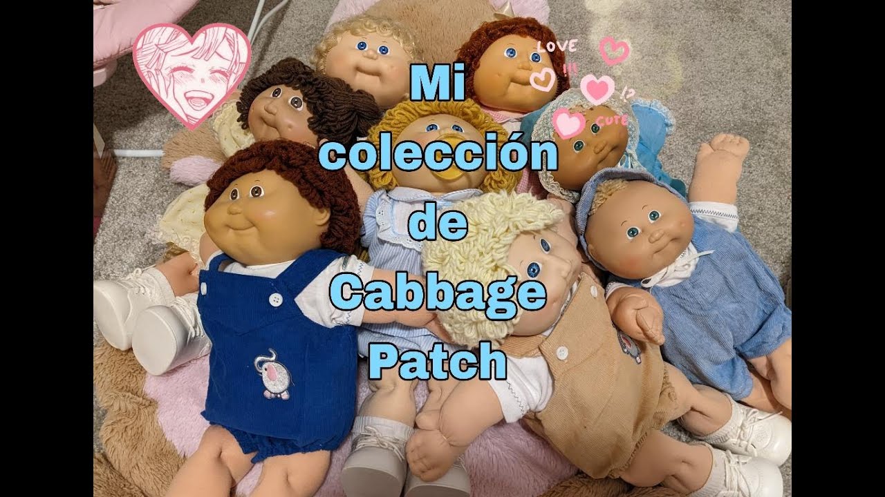Muñecas de mi infancia... Colección de Cabagge Patch