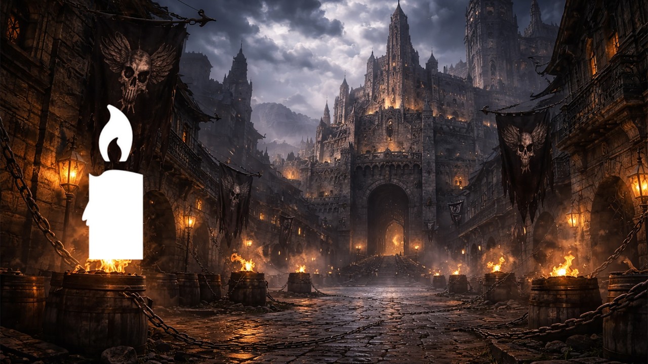 Atmospheric music | music for study and work | Epic Dark Fantasy City & Rock Music for  Motivation