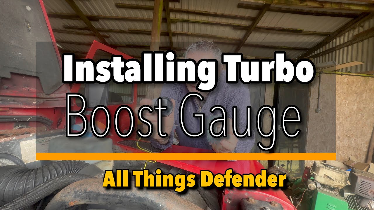 How to install a turbo boost gauge