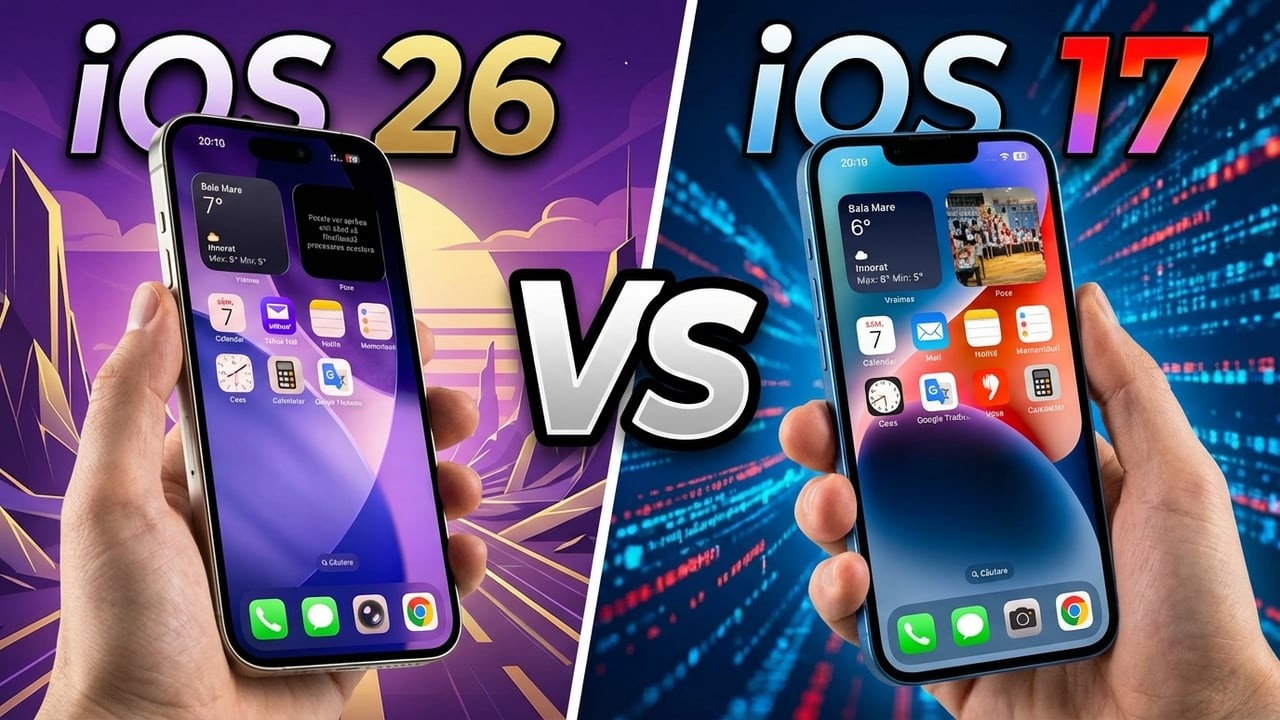 iOS 17 против iOS 26 на iPhone 14 &ndash; разница БОЛЬШЕ, чем вы думаете!