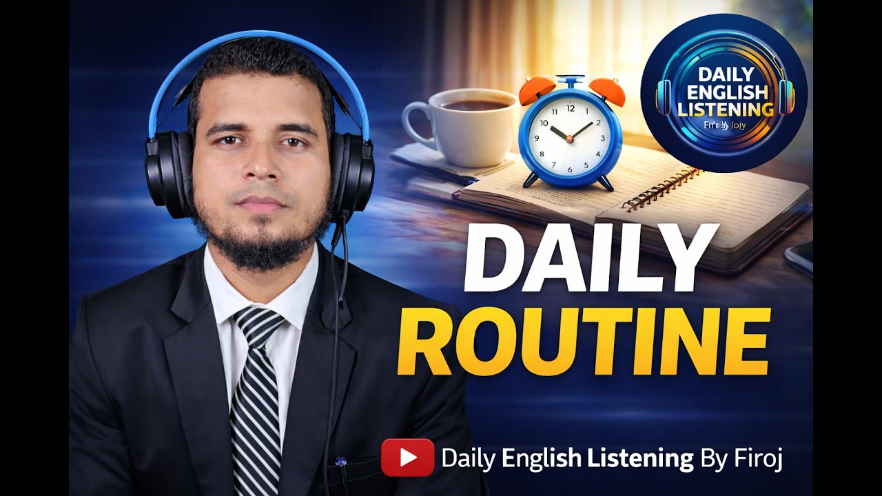 My Daily Routine: English Listening Practice for Beginners