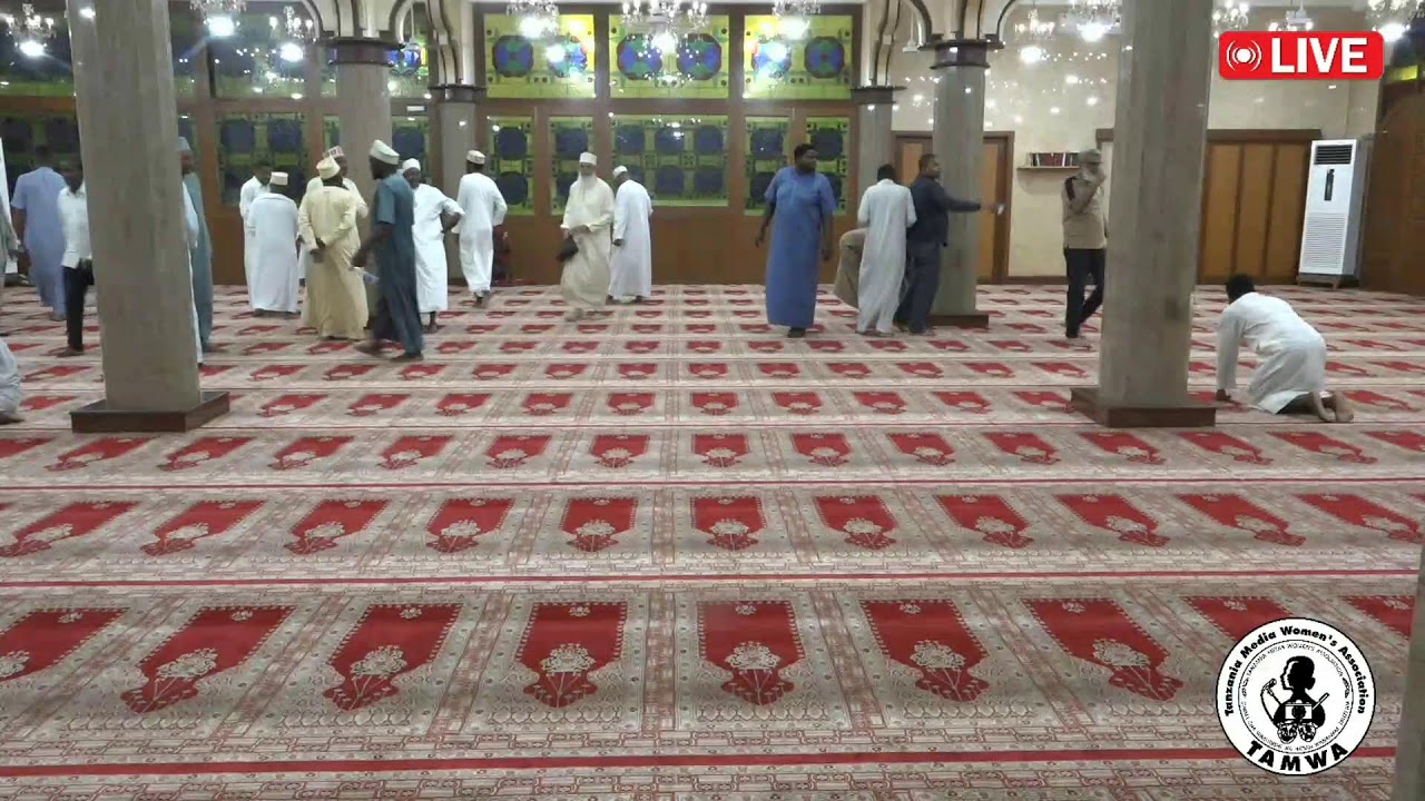 LIVE:-🔴SALA YA ISHAA NA TARAWEHE MWEZI 10 R'DHAAN 1447 HIJRIA