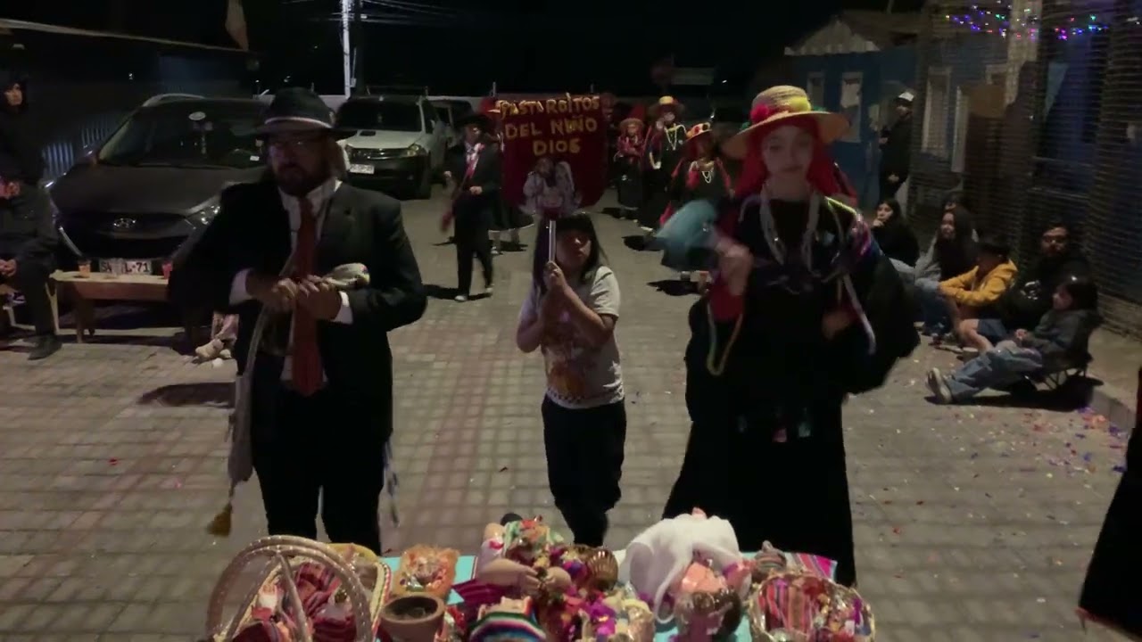 Adoración al Niño Dios en Calle Arturo Prat de La Tirana 
