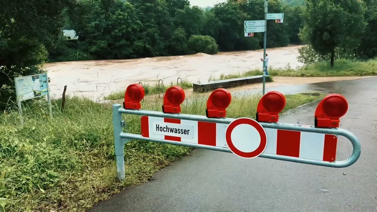 Hochwasser - Esslingen am Neckar