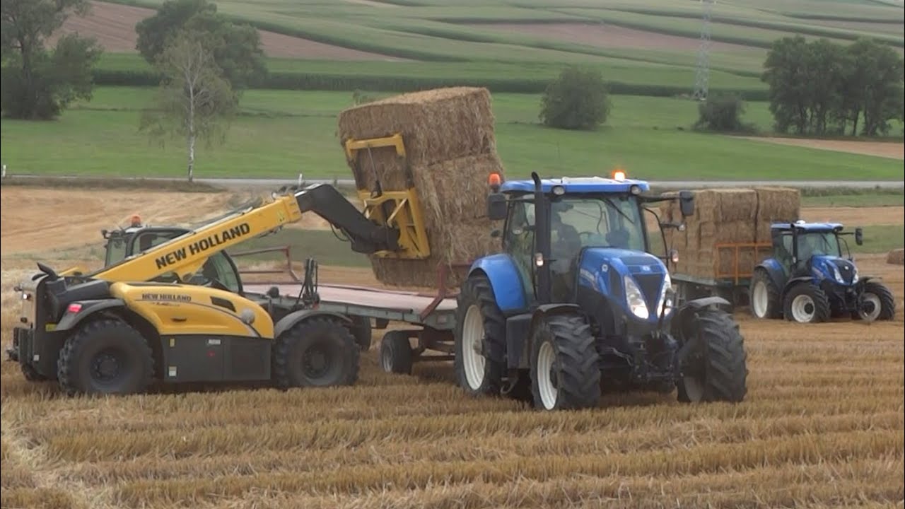 Une Team 100% New Holland à la Saison De Paille
