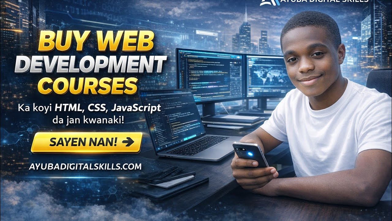 Yadda Web Developers ke Samun Kuɗi a Duniya | Hausa Course