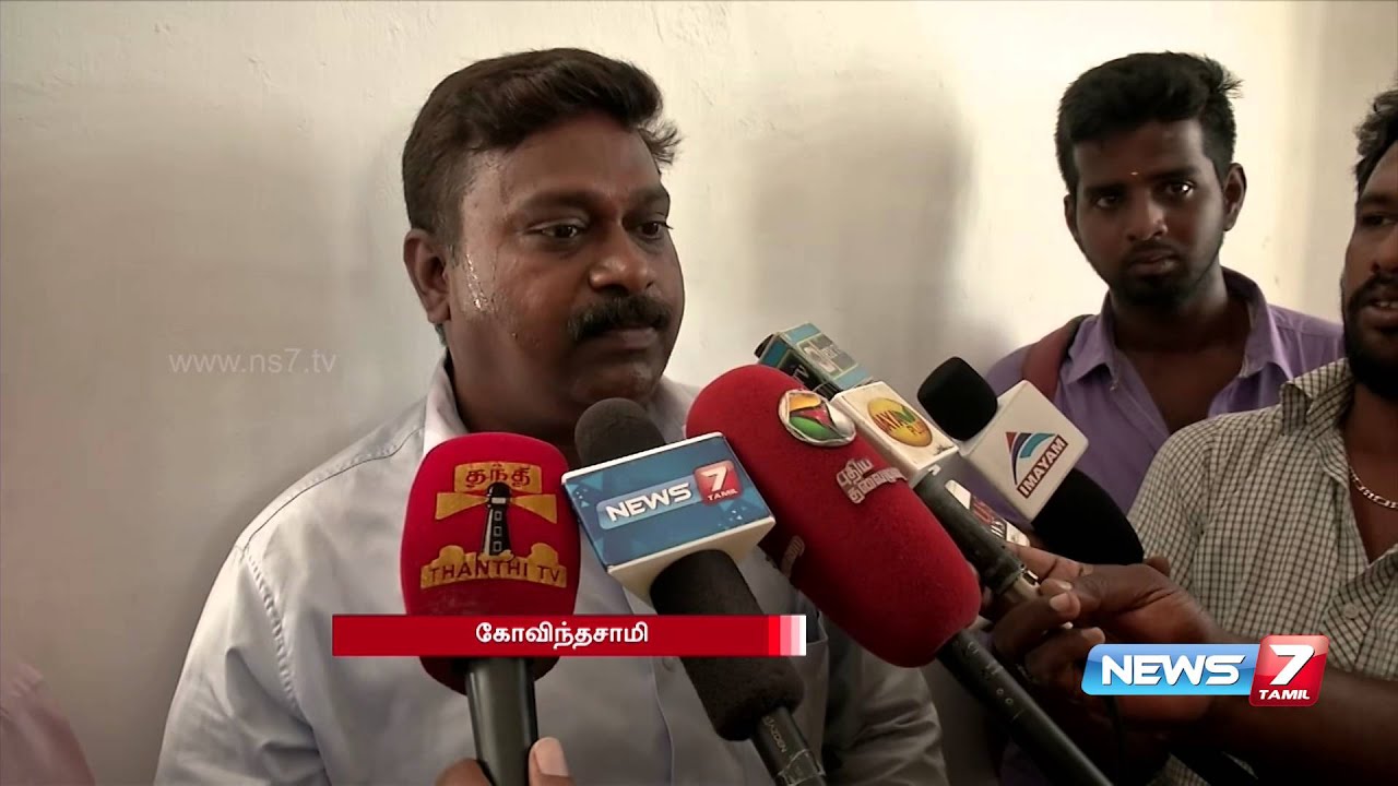Man threatens to commit suicide over salary hike at Pondicherry | News7 Tamil