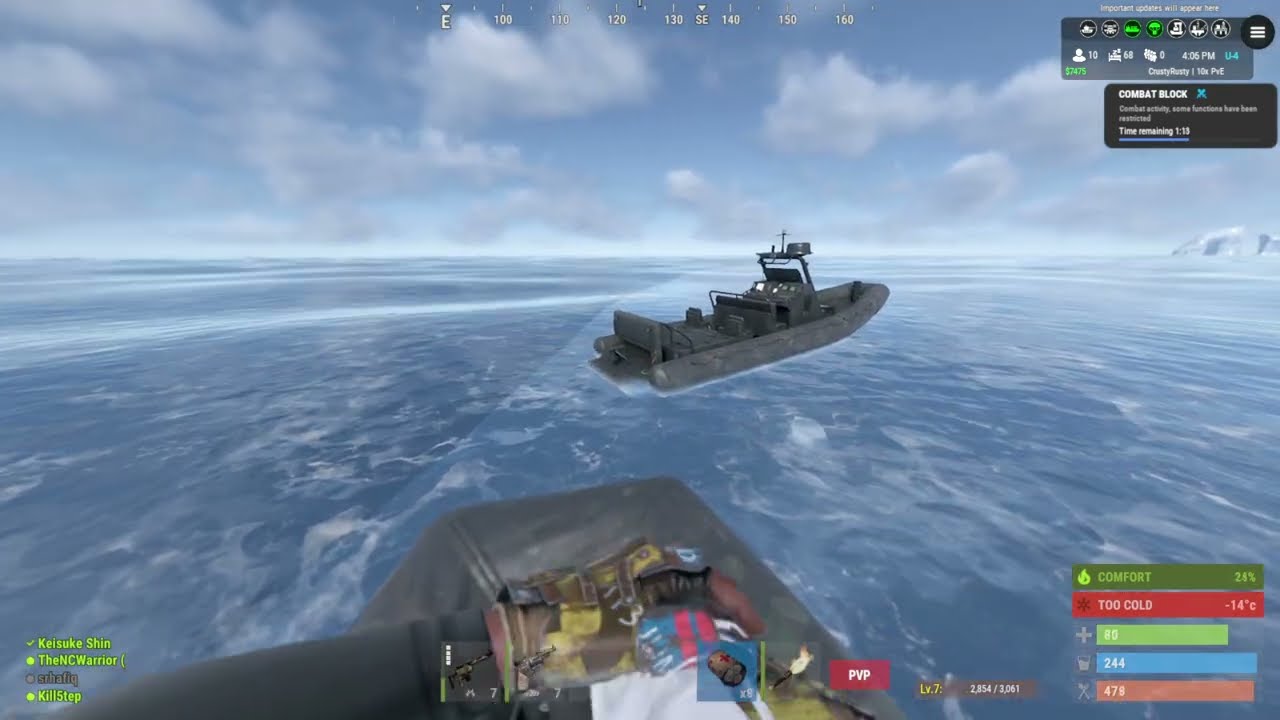 Rust Gameplay 18 - Session 17 (WE PIRATING AGAIN!) [MY/EN]