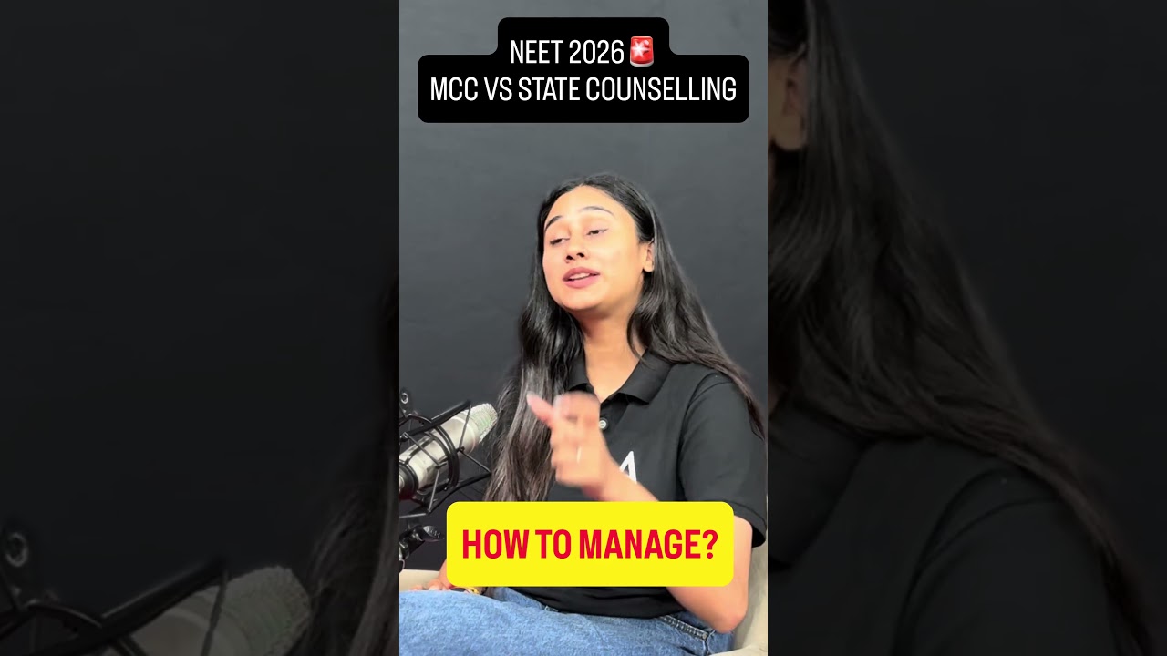 NEET 2026 Counselling :  MCC vs STATE Counselling | #bhartimam #neet2026 #neetcounselling