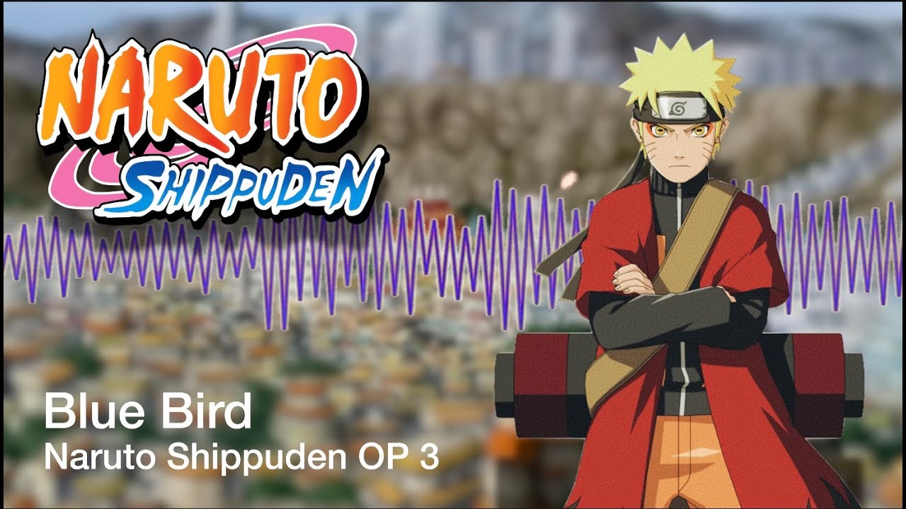 NARUTO - Blue Bird (Naruto Shippuden OP 3) Metal cover