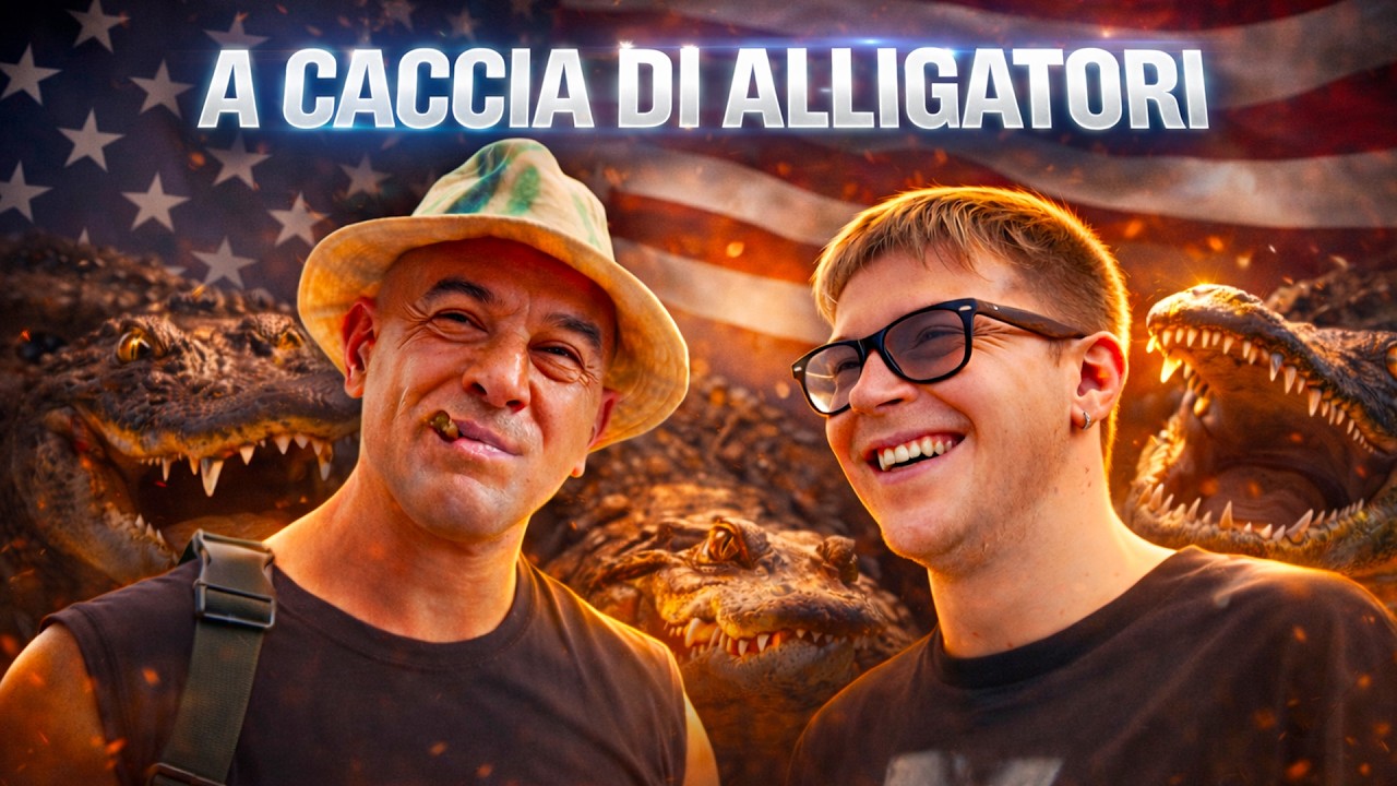 A Caccia di Alligatori 🐊 Erwin e Senpai Luigi in America (Parte Finale)