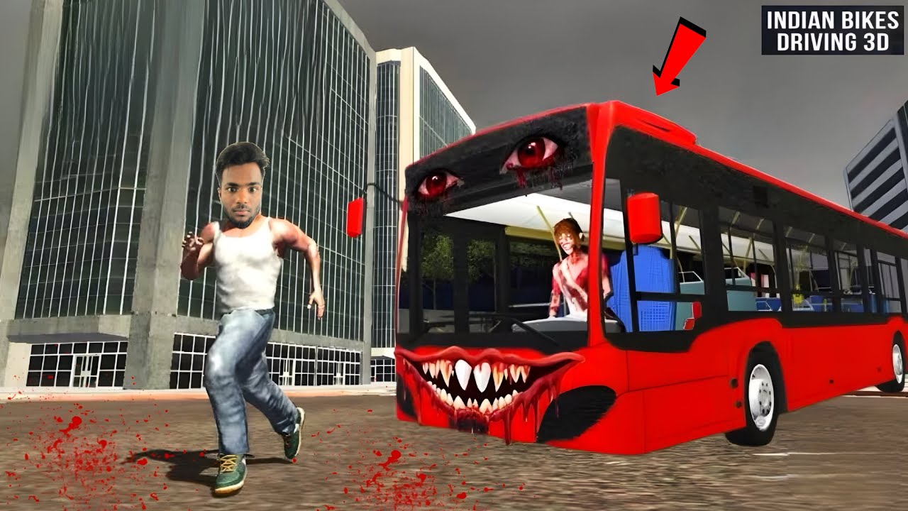 INDIAN BIKE DRIVING 3D |HORROR BUS | HORROR GAME