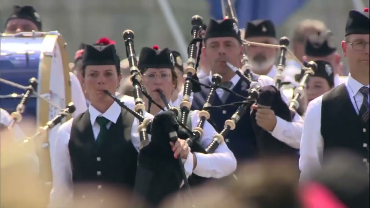 Basel Tattoo Parade 2024 - Schotte Clique 1947 Basel - Mitschnitt Tele Basel