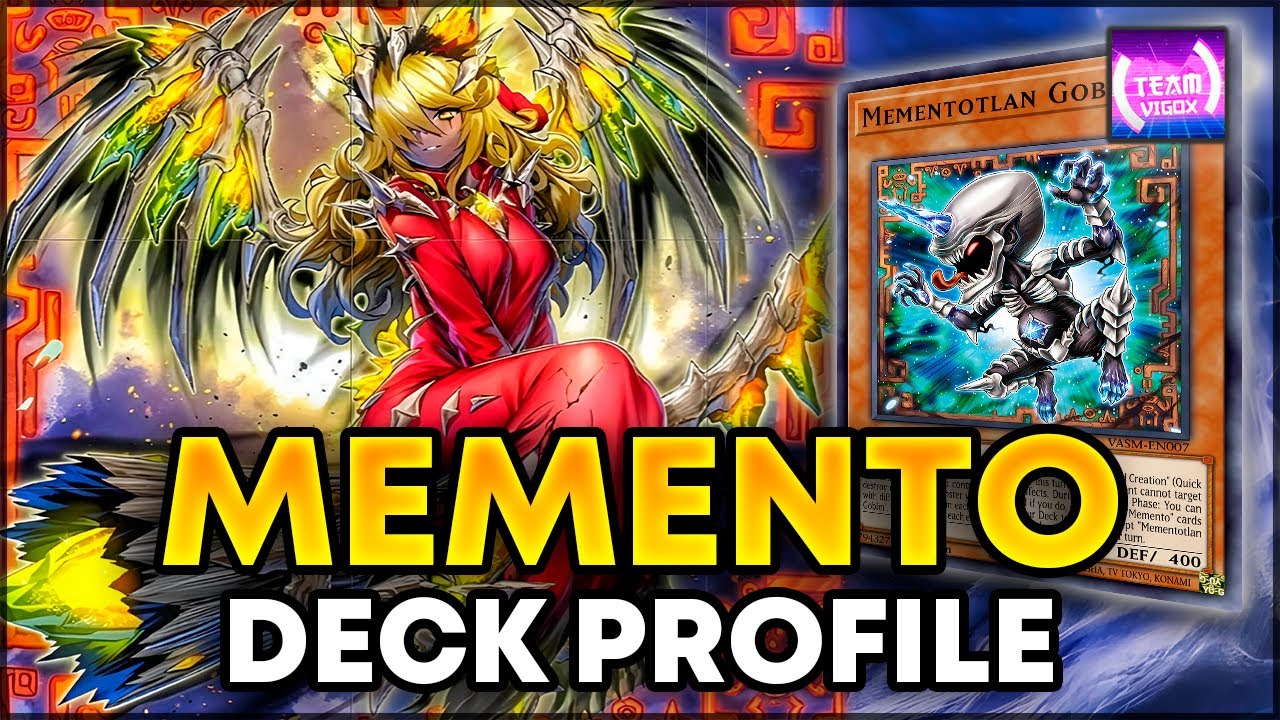 DECK PROFILE MEMENTO - Diciembre 2024 Yu-Gi-Oh!
