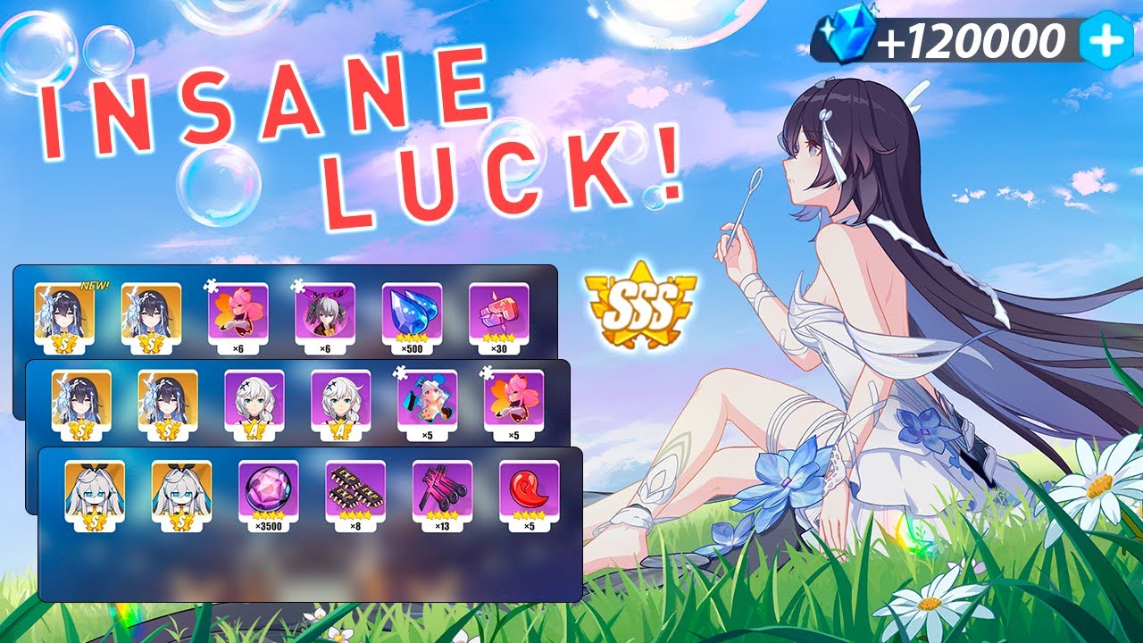 [HI3] Gacha time 120k crystals ~ Herrscher of Rebirth SSS and Project Bunny Elf