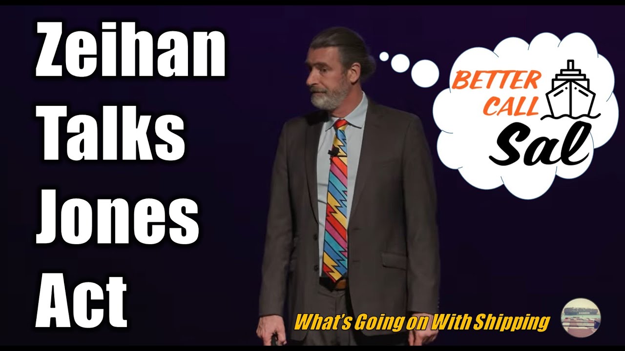 Peter Zeihan Talks the Jones Act ... BETTER CALL SAL!