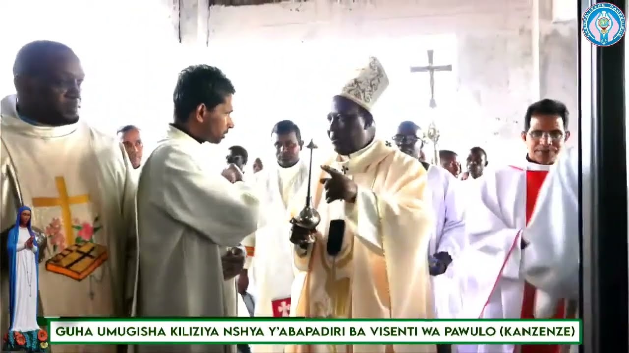 Blessing of the New Prayer Hall and the Burning Bush Chapel By Cardinal Antoine Kambanda