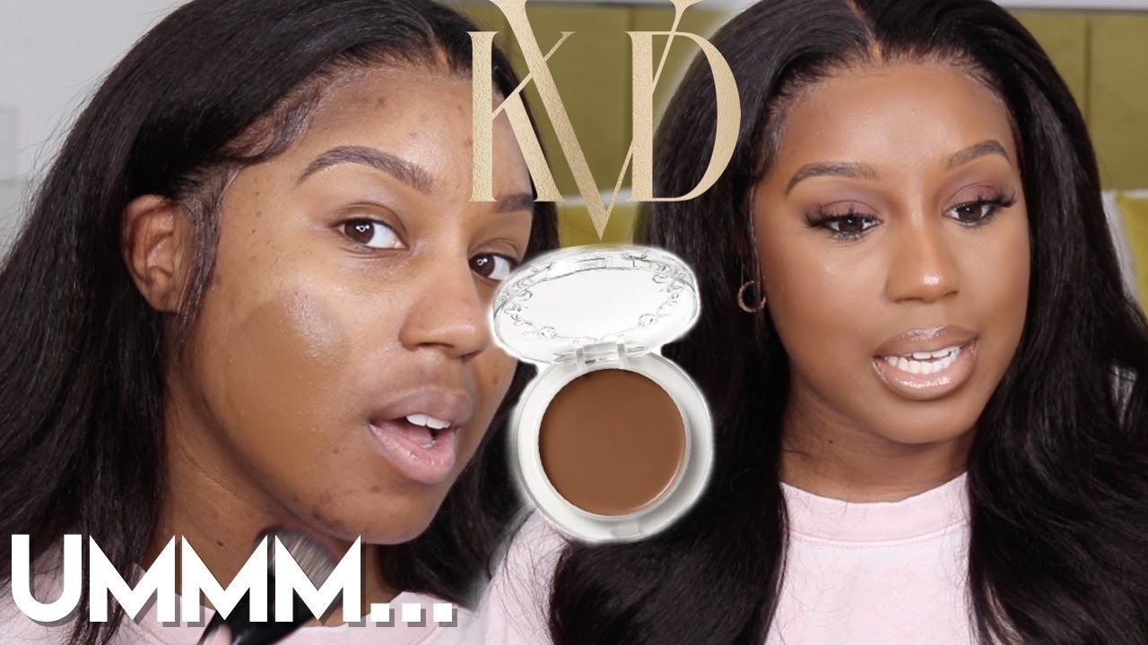 KVD GOOD APPLE SKIN PERFECTING HYDRATING FOUNDATION| DOES IT LIVE UP TO THE HYPE?!
