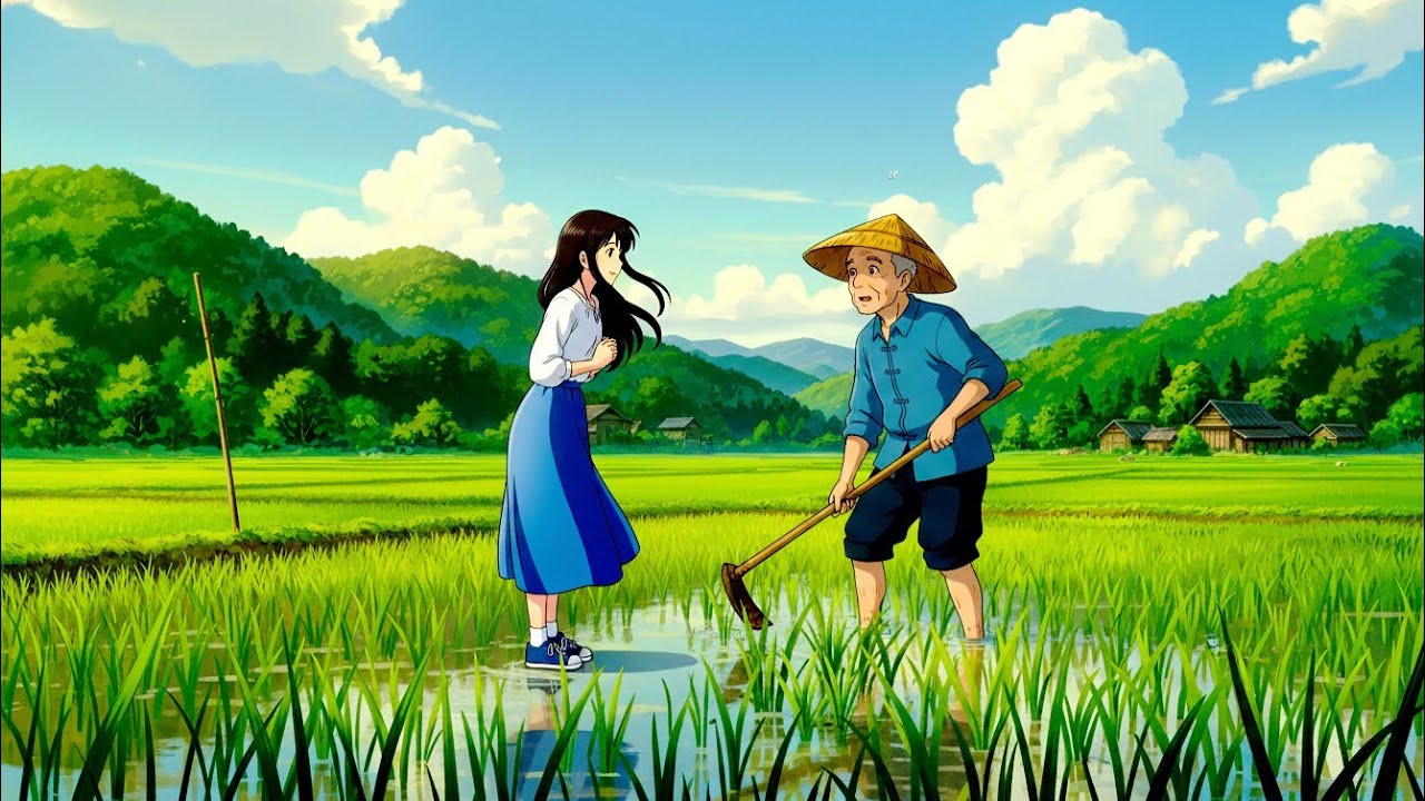 🌸 Peaceful Japanese Village Life | Ghibli Relaxing Story